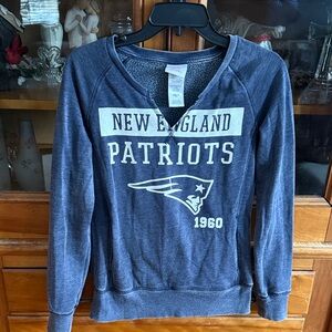 New England Patriots Blue Sweatshirt
